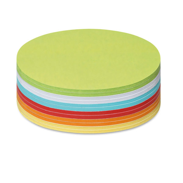 Neuland UK - Stick-It Cards, medium circular, 300 sheets, assorted, sold by Inky Thinking