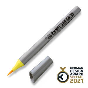 502 yellow FineOne Art Brush pen - Neuland & Inky Thinking UK