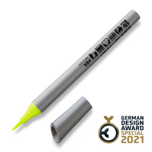 504 yellow FineOne Art Brush pen - Neuland & Inky Thinking UK