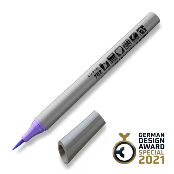 Purple 702 FineOne Art Brush pen - Neuland & Inky Thinking UK