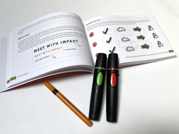 Meet With Impact Book by Tom Russell, Visual Facilitator, graphic recorder, Inky Thinking