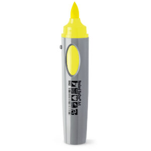 Neuland BigOne Art Brush Nib marker pen, sold by Inky Thinking UK. yellow.