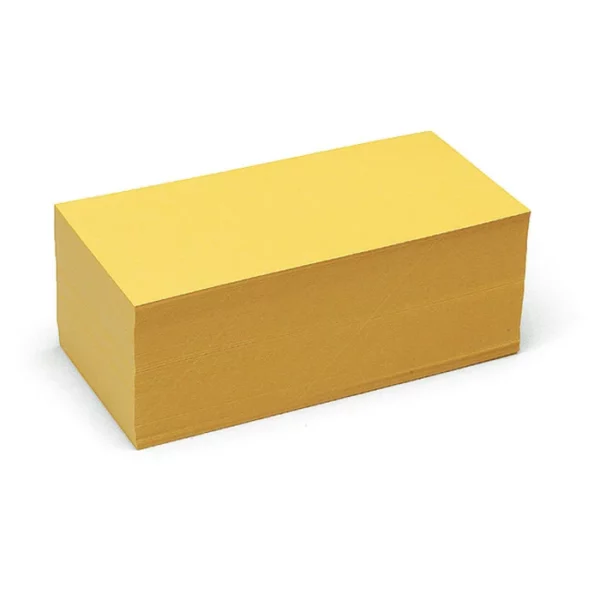 Neuland Pin-it rectangular cards, yellow sold by Inky Thinking UK